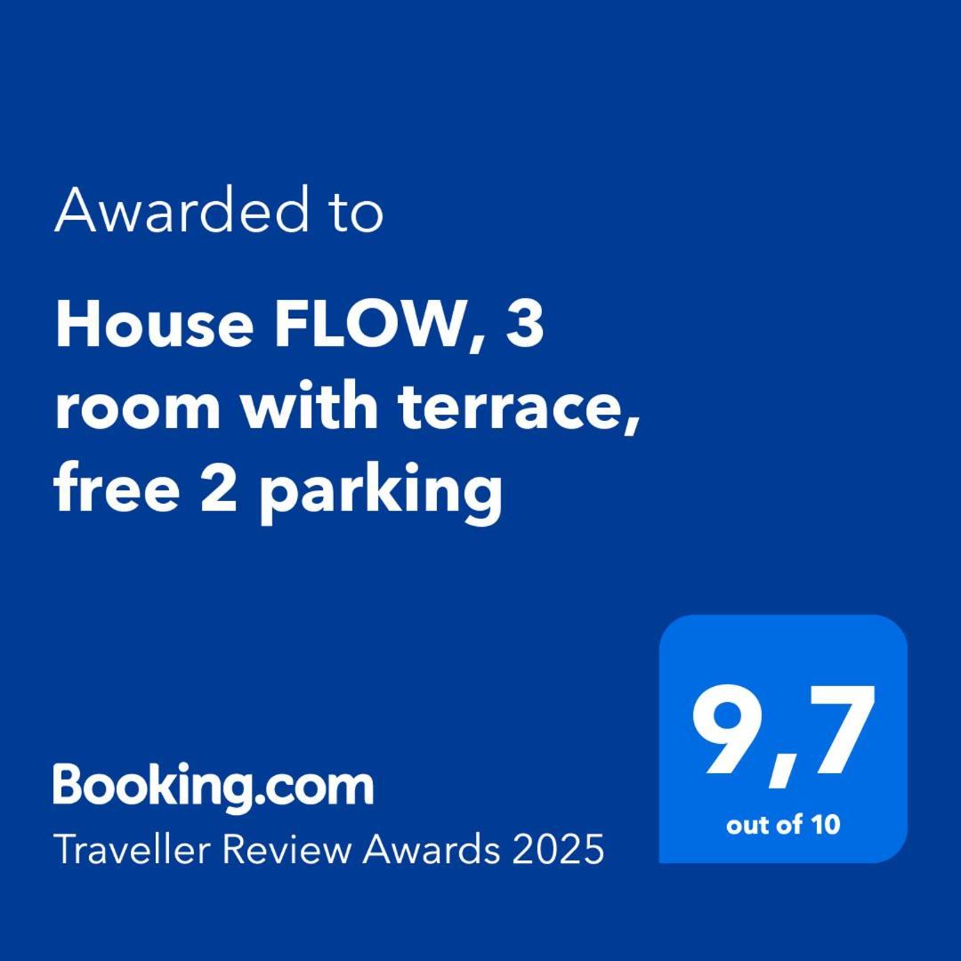 House Flow, 3 Room With Terrace, Free 2 Parking Bratislava Eksteriør billede